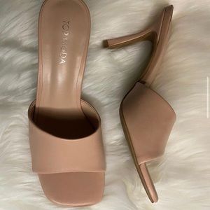 Nude mules